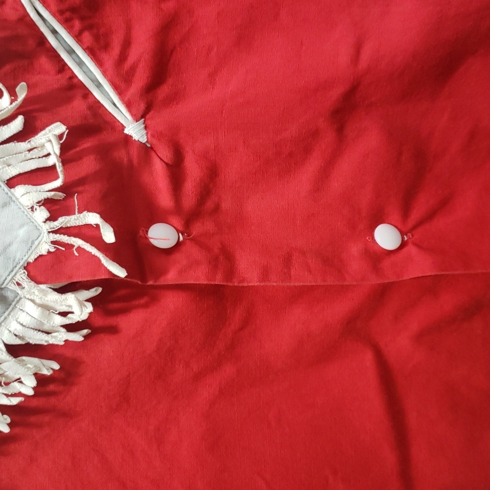 Vintage 1950s Roy Rogers Frontier Wear Western Red Fringe Boys Shirt, Size 8 - Picture 6 of 9